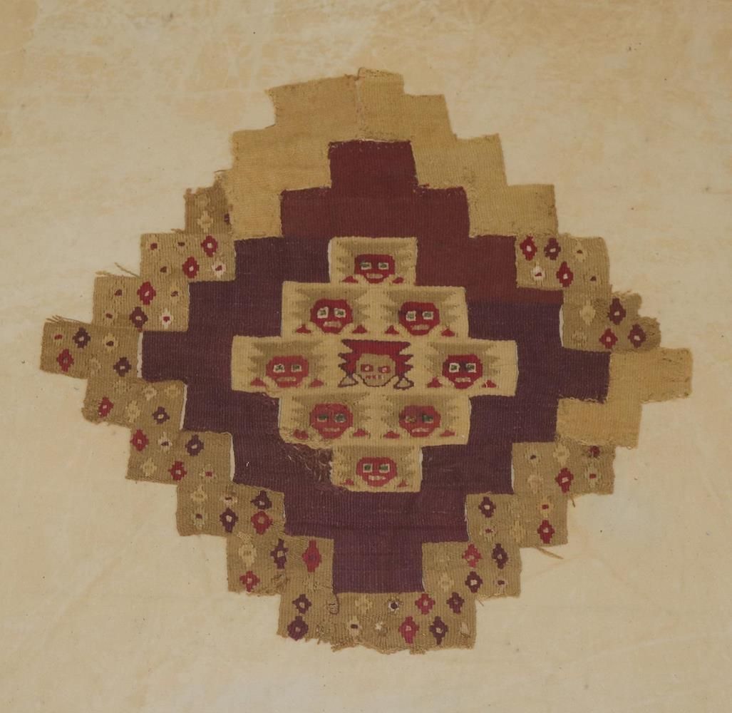 Große Abbildung Nr.6: 139-2744 Textilfragmente.: (Textil, Peru)