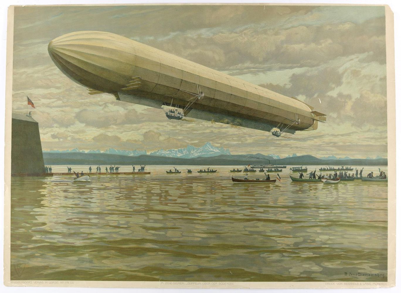 Große Abbildung Nr.1: 139-2794 Zeppelin.: (Varia, Aeronautik)