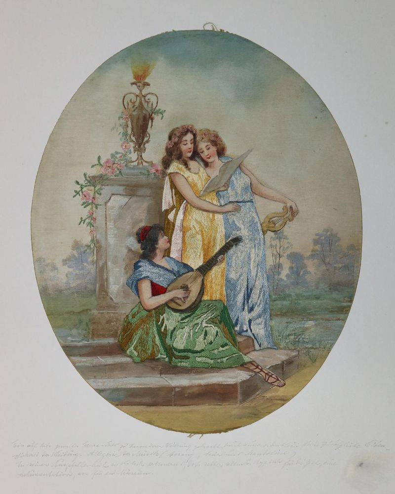 Große Abbildung Nr.1: 139-2796 Allegorie der Musik.: (Varia)