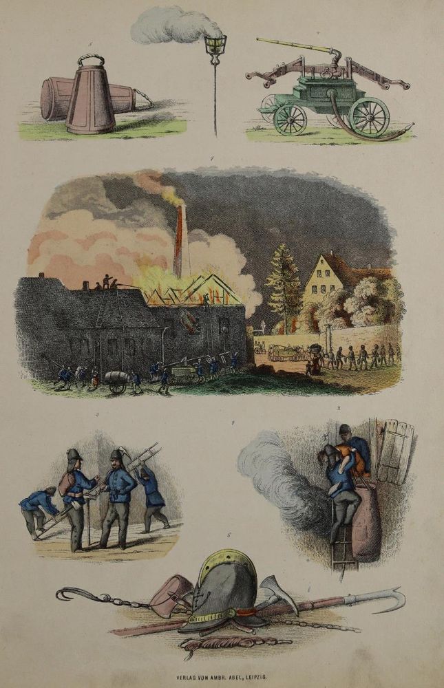 Große Abbildung Nr.1: 139-2805 Feuerwehr.: (Varia, Berufe)
