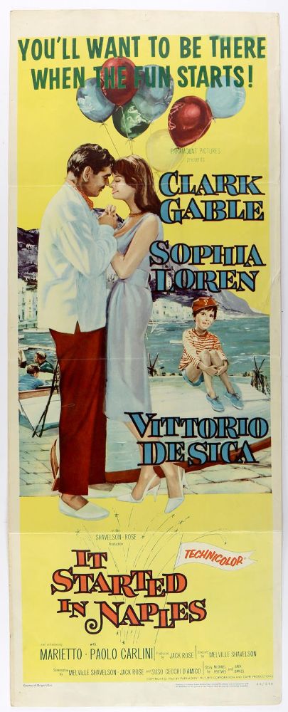 Große Abbildung Nr.1: 139-2834 It Started in Naples.: (Varia, Film - Theater - Tanz)