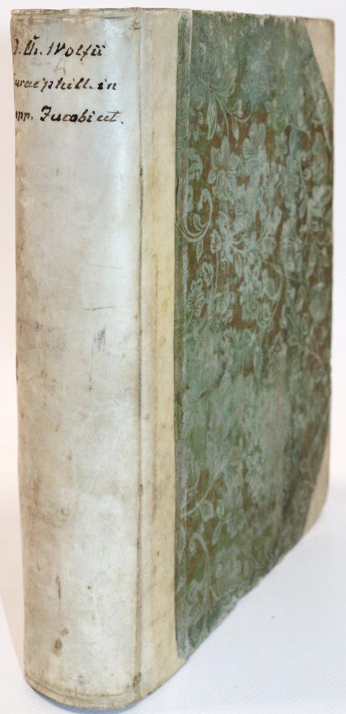 Große Abbildung Nr.2: 139-287 Wolf,J.Ch.: (Alte Drucke, Handschriften und Theologie)