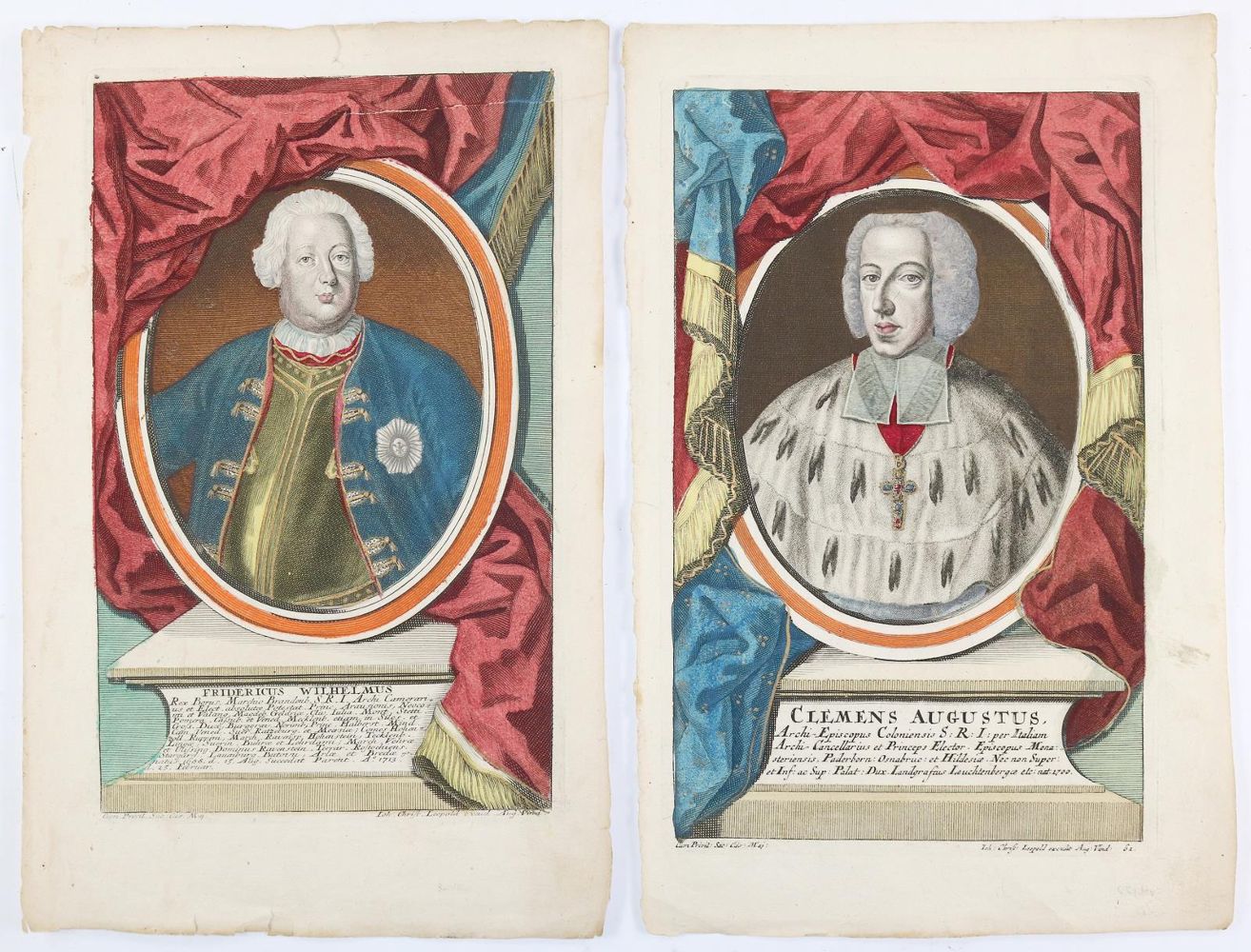 Große Abbildung Nr.1: 139-2883 Zwei Portraits.: (Varia, Portrait)