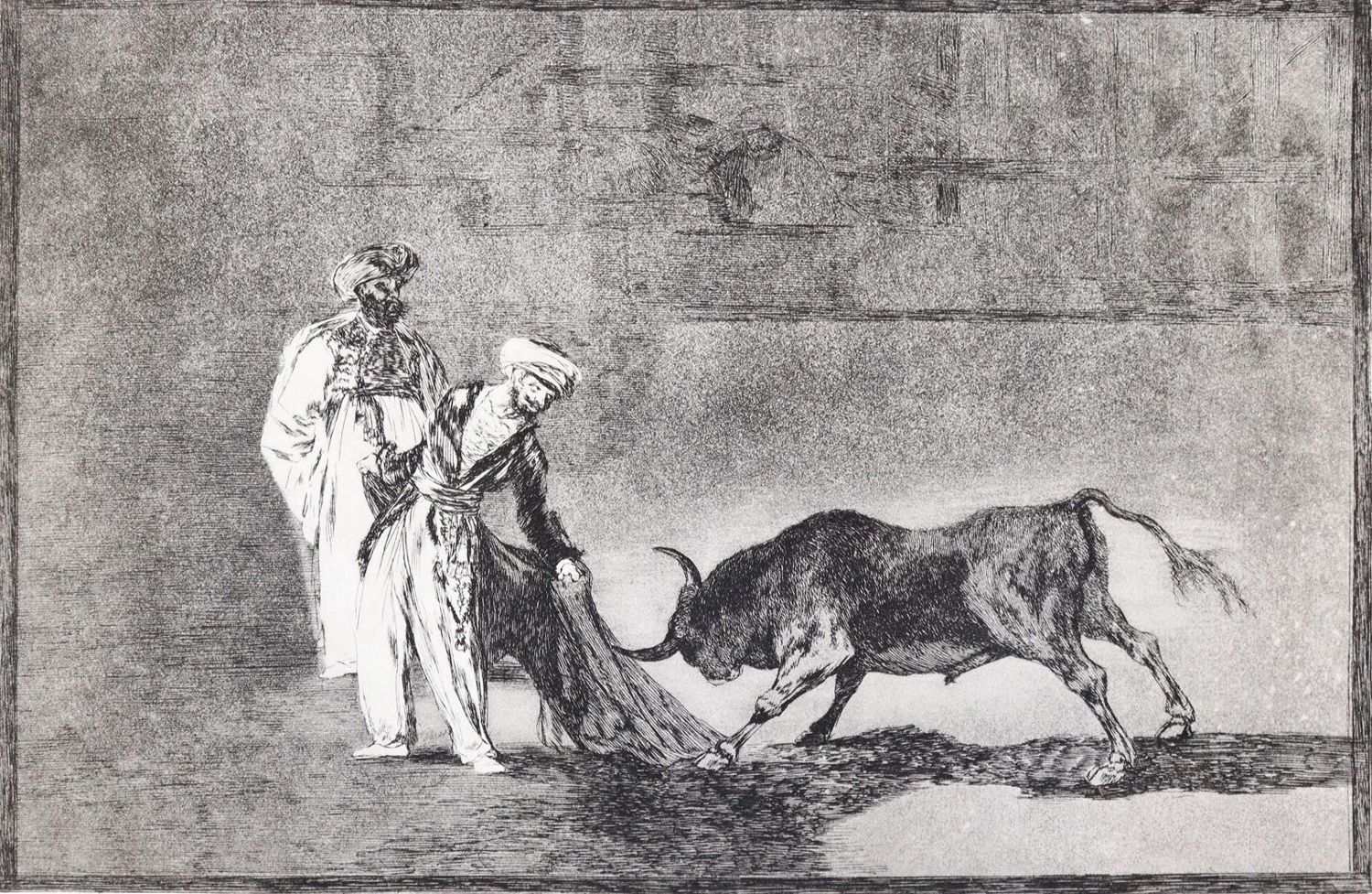 Große Abbildung Nr.2: 139-2894 Goya, Francisco de: (Varia, Stierkampf)