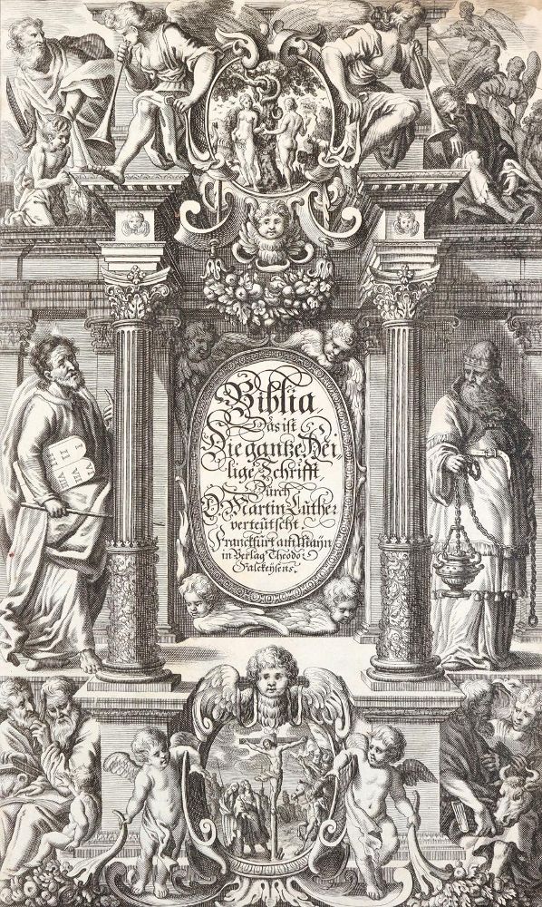 Große Abbildung Nr.1: 139-29 Biblia germanica.: (Bibeln)