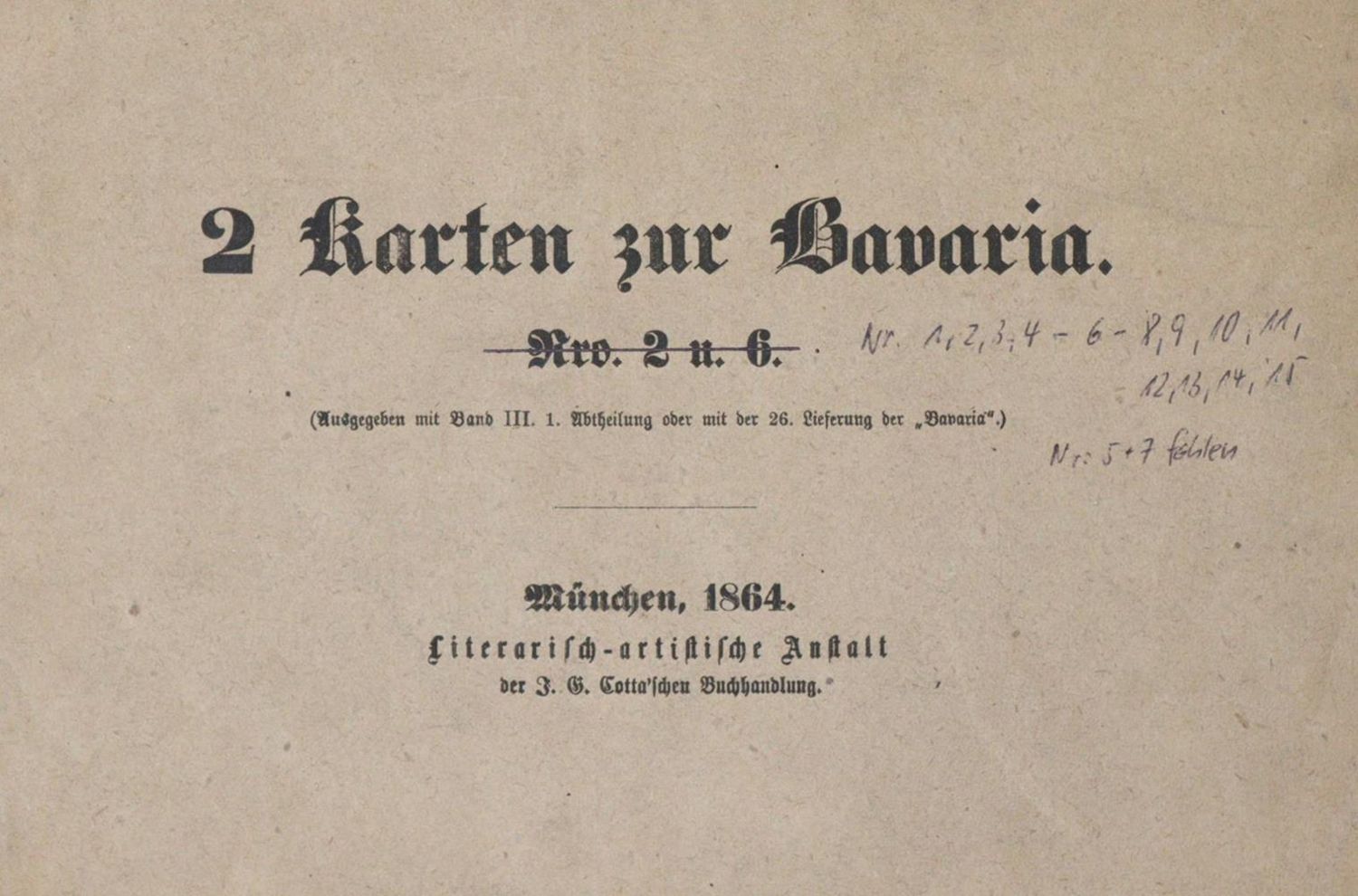 Große Abbildung Nr.3: 139-2915 Bayern.: (Deutschland)