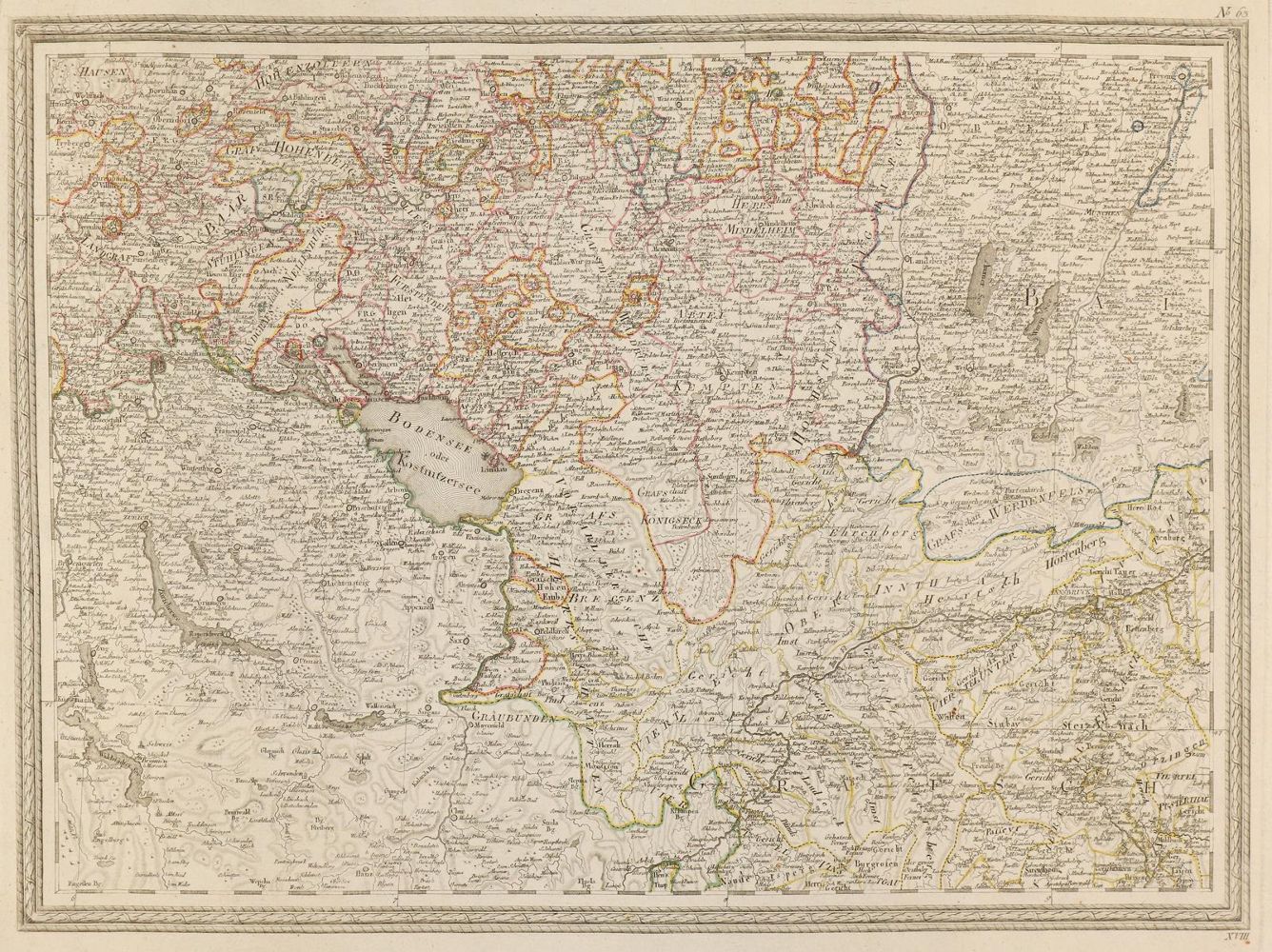 Große Abbildung Nr.1: 139-2931 Bodensee u. Umgebung: (Deutschland)