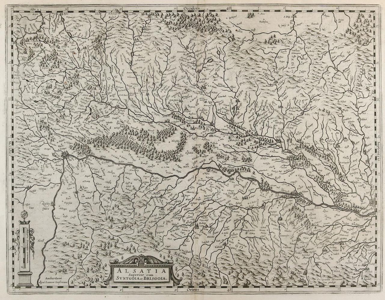 Große Abbildung Nr.1: 139-2940 Breisgau u. Elsass.: (Deutschland)