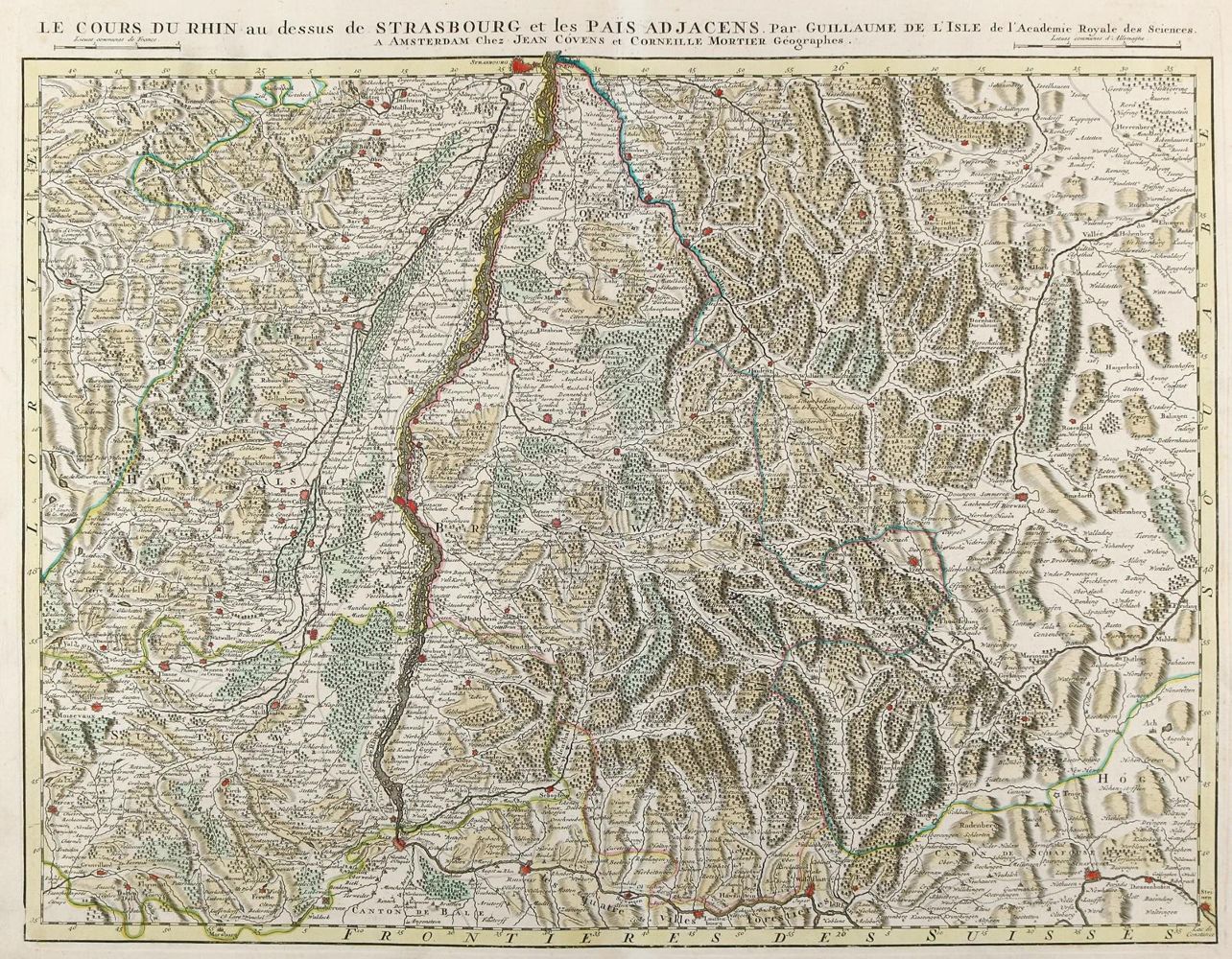 Große Abbildung Nr.2: 139-2940 Breisgau u. Elsass.: (Deutschland)