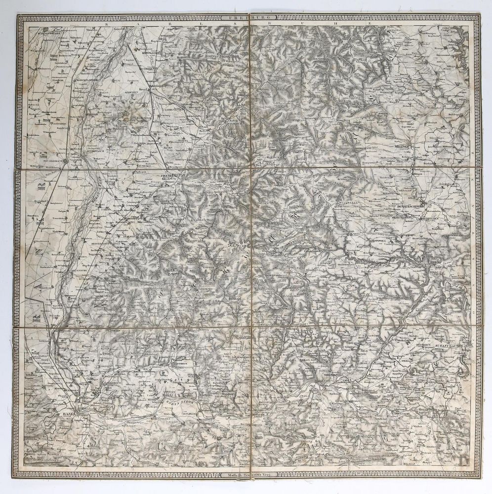 Große Abbildung Nr.5: 139-2940 Breisgau u. Elsass.: (Deutschland)