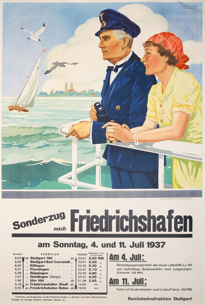 Große Abbildung Nr.1: 139-2950 Friedrichshafen.: (Deutschland)