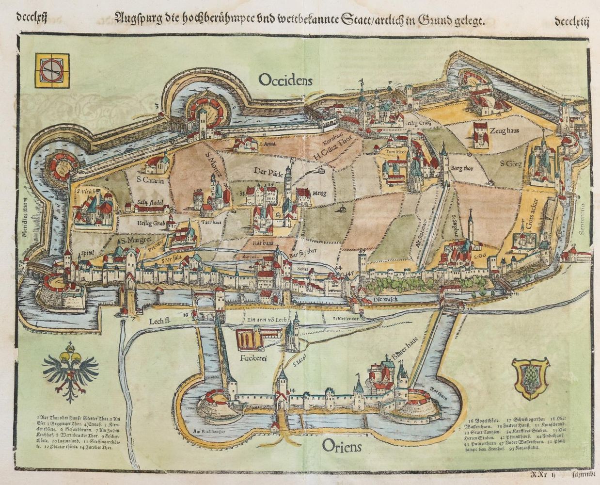 Große Abbildung Nr.22: 139-2953 Friedrichshafen u. Augsburg.: (Deutschland)
