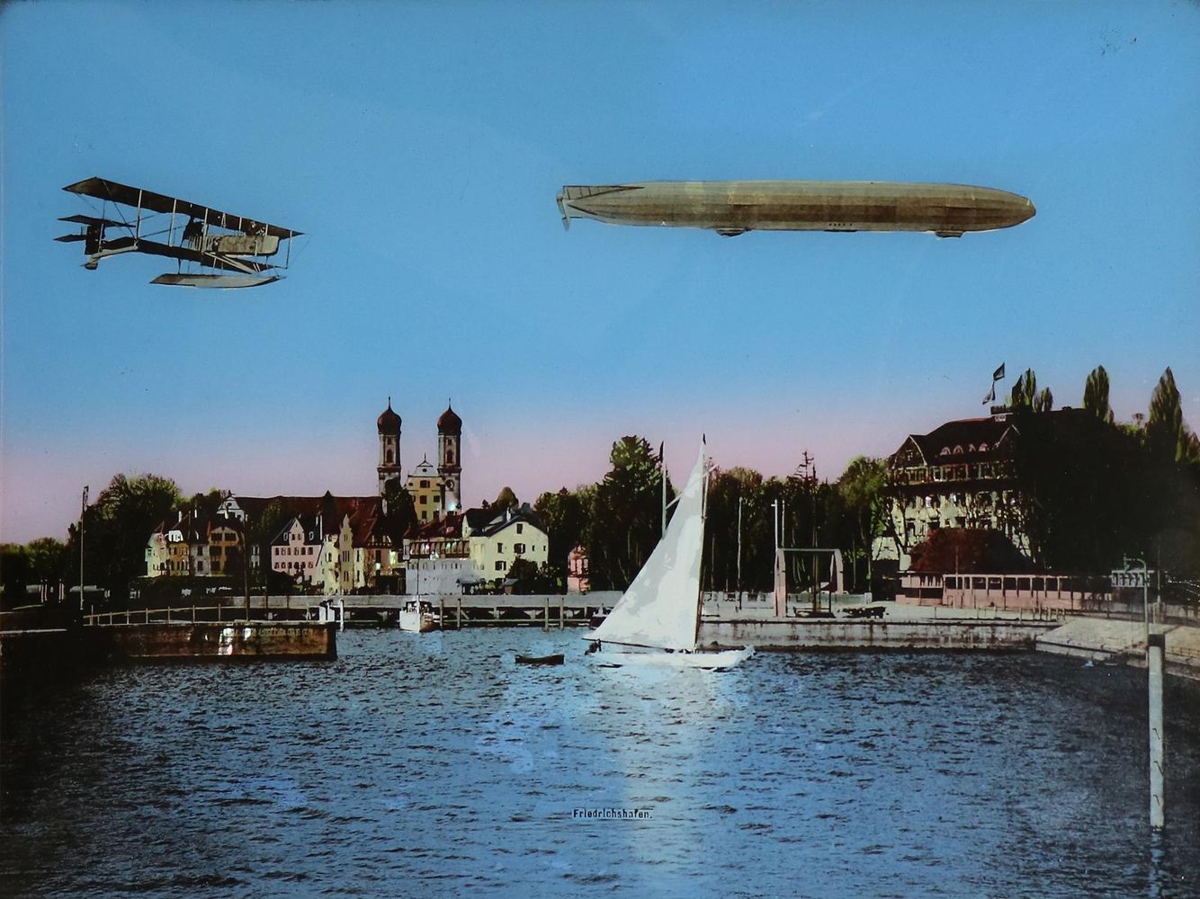 Große Abbildung Nr.4: 139-2954 Friedrichshafen u. Zeppelin.: (Deutschland)