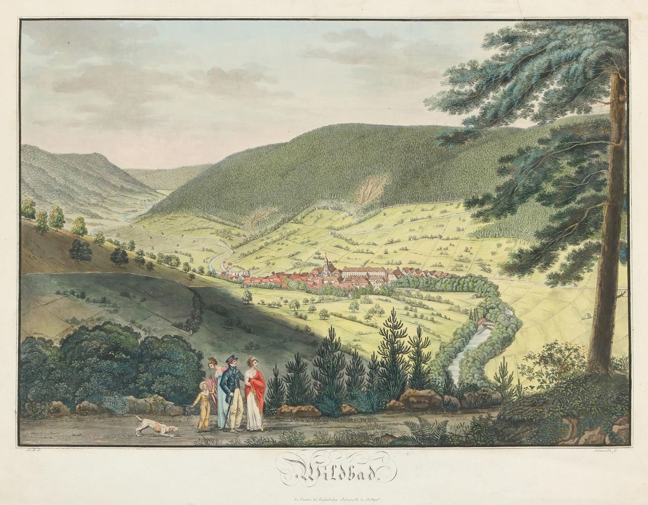Große Abbildung Nr.1: 139-3001 Wildbad, Bad.: (Deutschland)