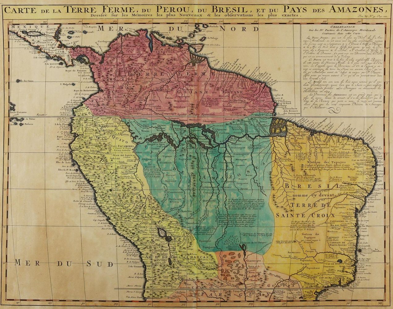 Große Abbildung Nr.1: 139-3004 Südamerika.: (Ausland, Amerika)
