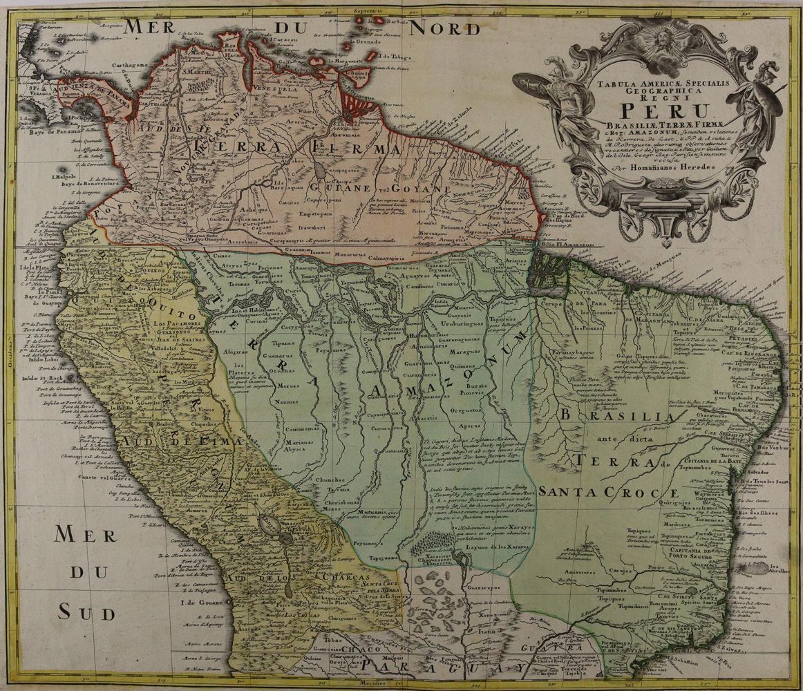 Große Abbildung Nr.2: 139-3004 Südamerika.: (Ausland, Amerika)
