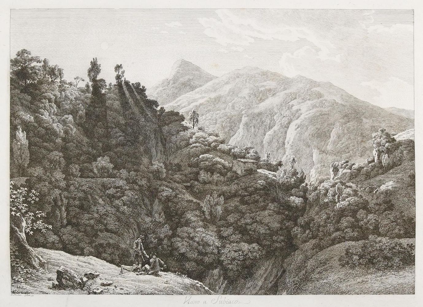 Große Abbildung Nr.1: 139-3038 Subiaco.: (Ausland, Italien)