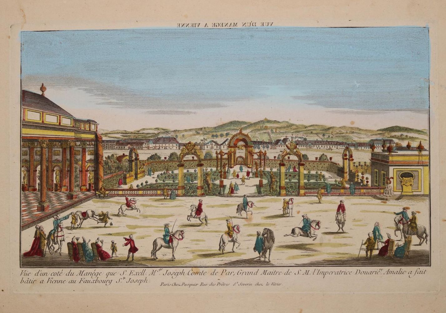 Große Abbildung Nr.1: 139-3046 Hofreitschule.: (Ausland, Österreich, Wien)