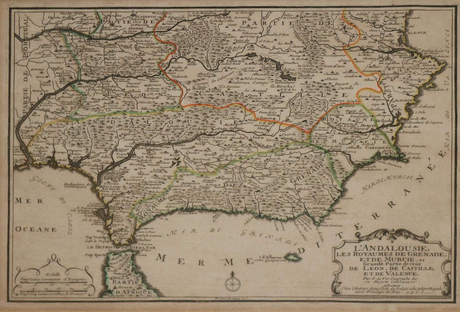 Große Abbildung Nr.1: 139-3071 Spanien u. Nordafrika.: (Ausland, Spanien)