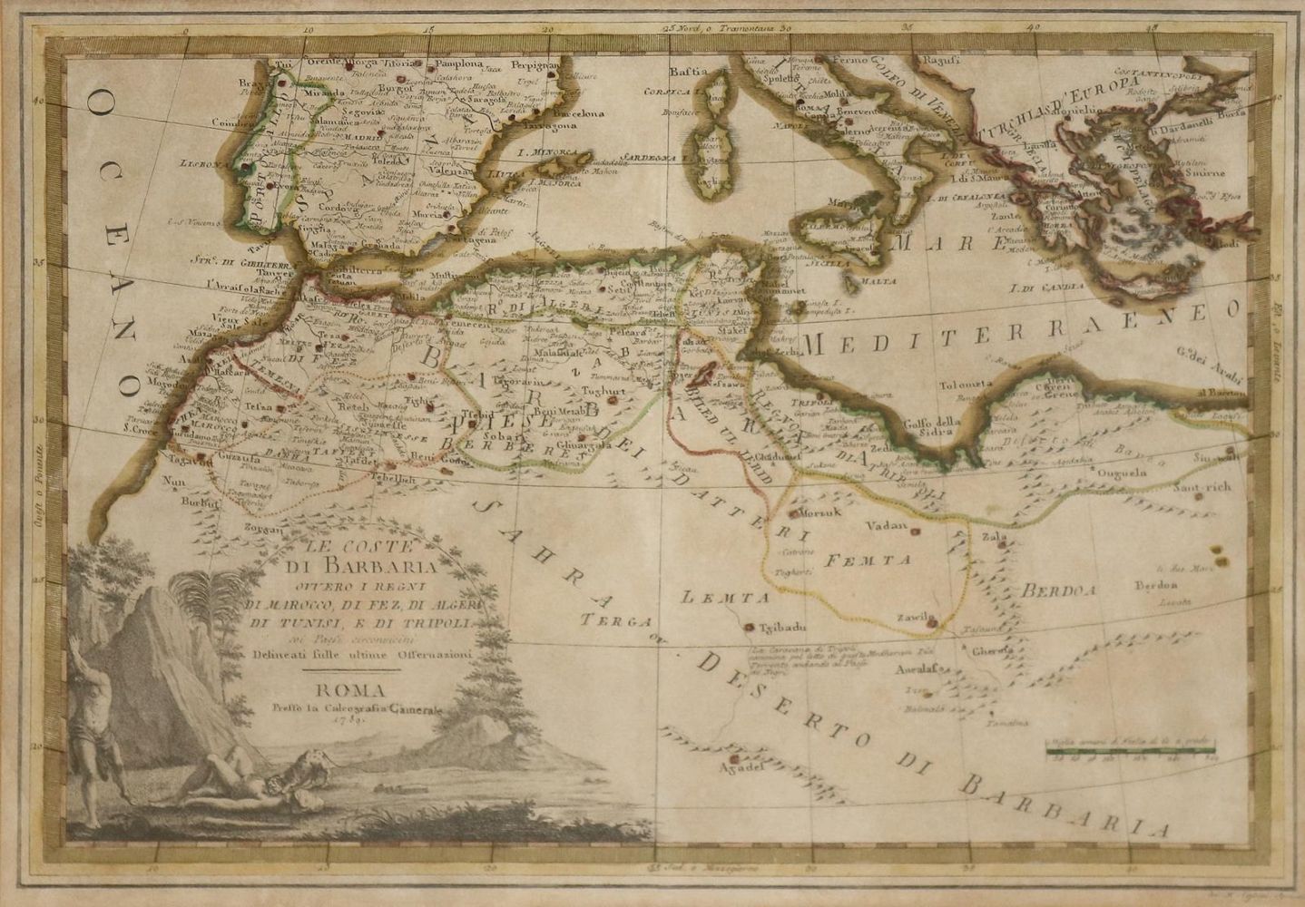 Große Abbildung Nr.2: 139-3071 Spanien u. Nordafrika.: (Ausland, Spanien)