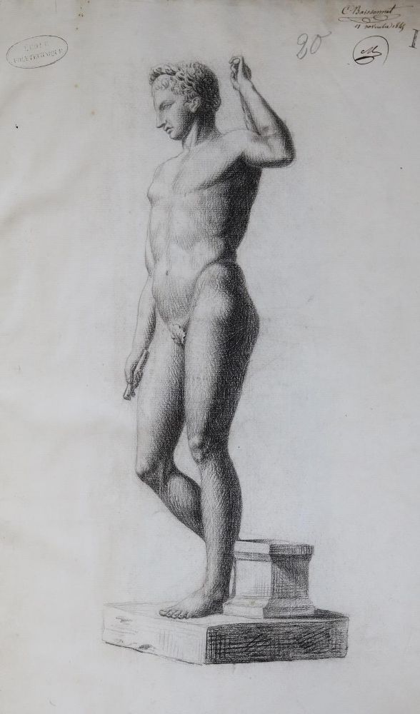 Große Abbildung Nr.1: 139-3087 Boissonnet,C.: (Künstlergraphik, Akademiezeichnungen)