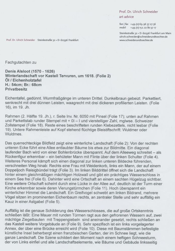 Große Abbildung Nr.2: 139-3091 Alsloot, Denis van (Künstlergraphik)