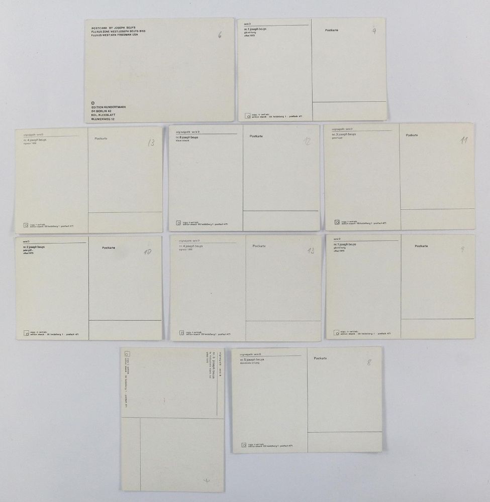 Große Abbildung Nr.5: 139-3120 Beuys, Joseph: (Künstlergraphik)