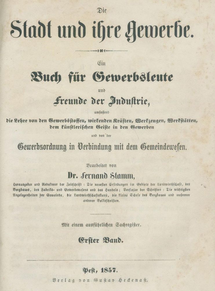 Große Abbildung Nr.1: 139-317 Stamm,F.: (Wirtschaft, Gewerbe)