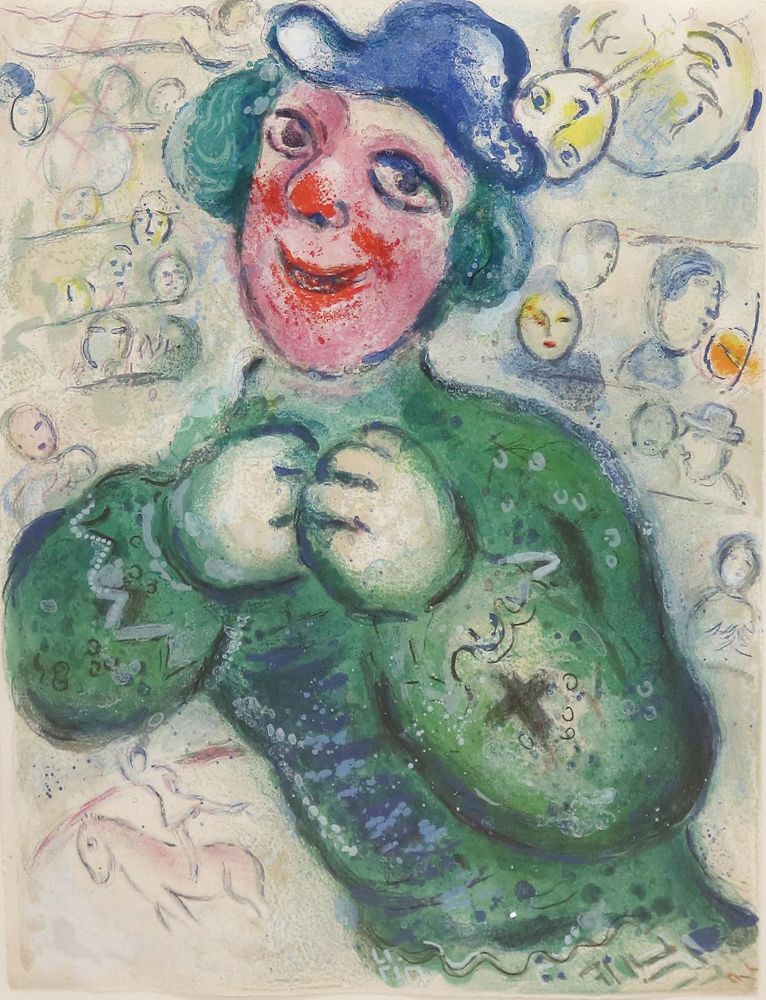 Große Abbildung Nr.10: 139-3180 Chagall, Marc: (Künstlergraphik)