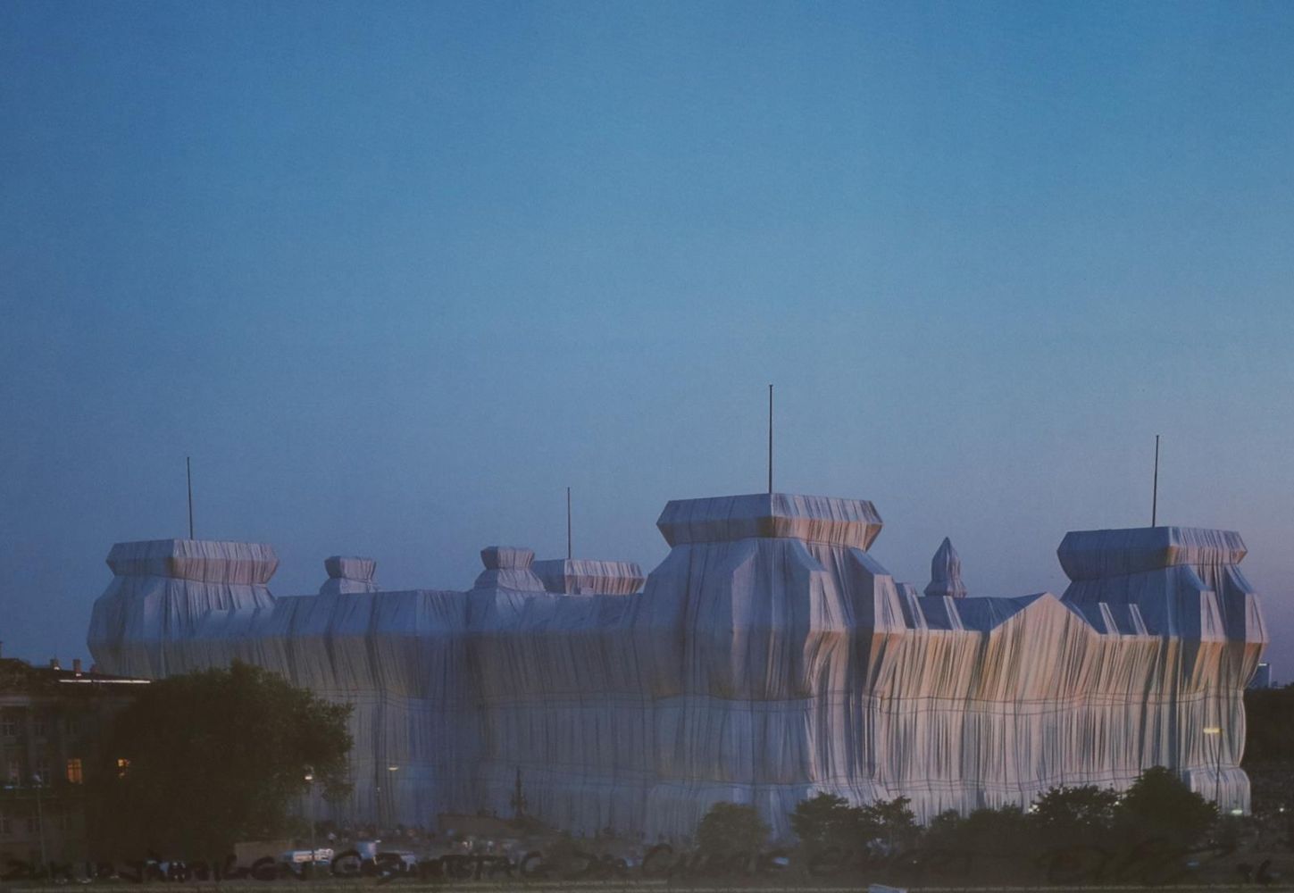Große Abbildung Nr.1: 139-3188 Christo, d.i. Wladimirow Jawaschew, u. Jeanne-Claude: (Künstlergraphik)