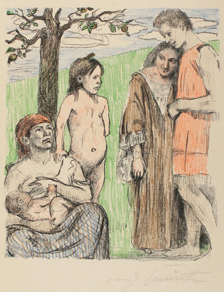 Große Abbildung Nr.1: 139-3192 Corinth, Lovis: (Künstlergraphik)