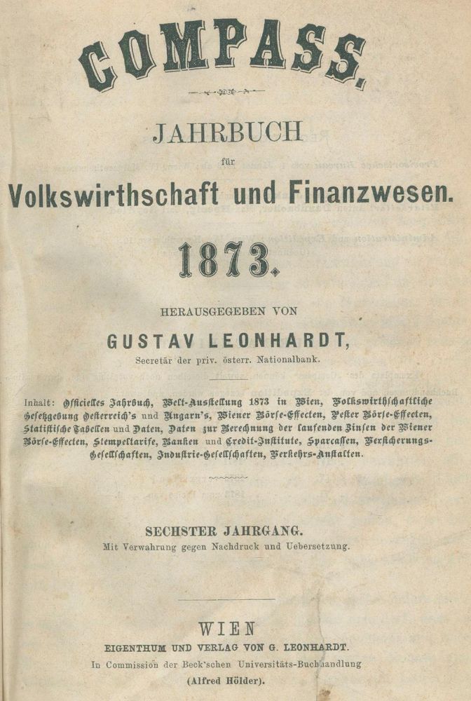 Große Abbildung Nr.1: 139-321 Compass.: (Wirtschaft, Österreich)