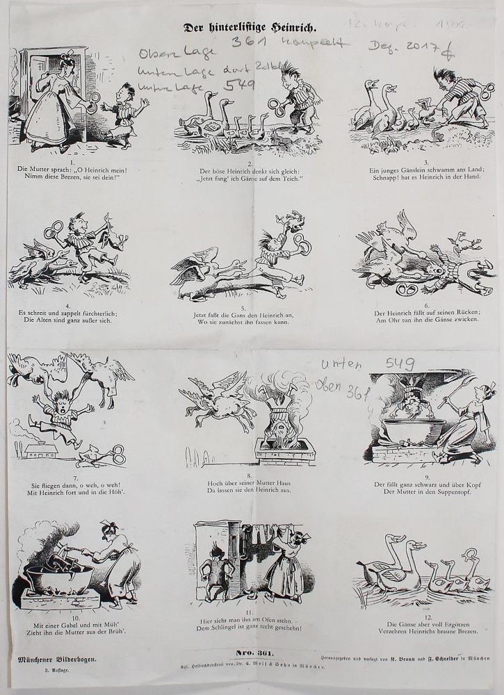 Große Abbildung Nr.2: 139-3218 Busch, Wilhelm.: (Künstlergraphik, Druckstöcke)