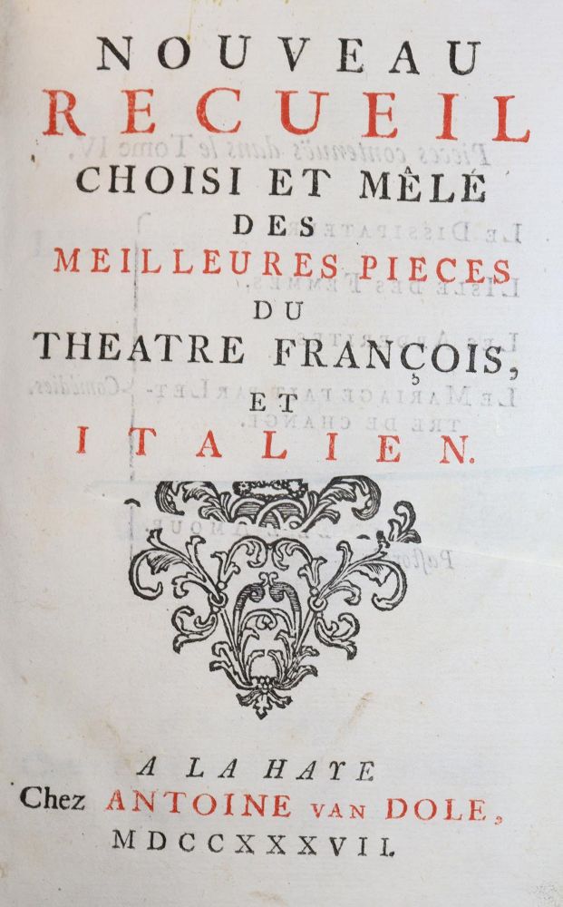 Große Abbildung Nr.1: 139-326 Nouveau recueil: (Film - Theater - Tanz)