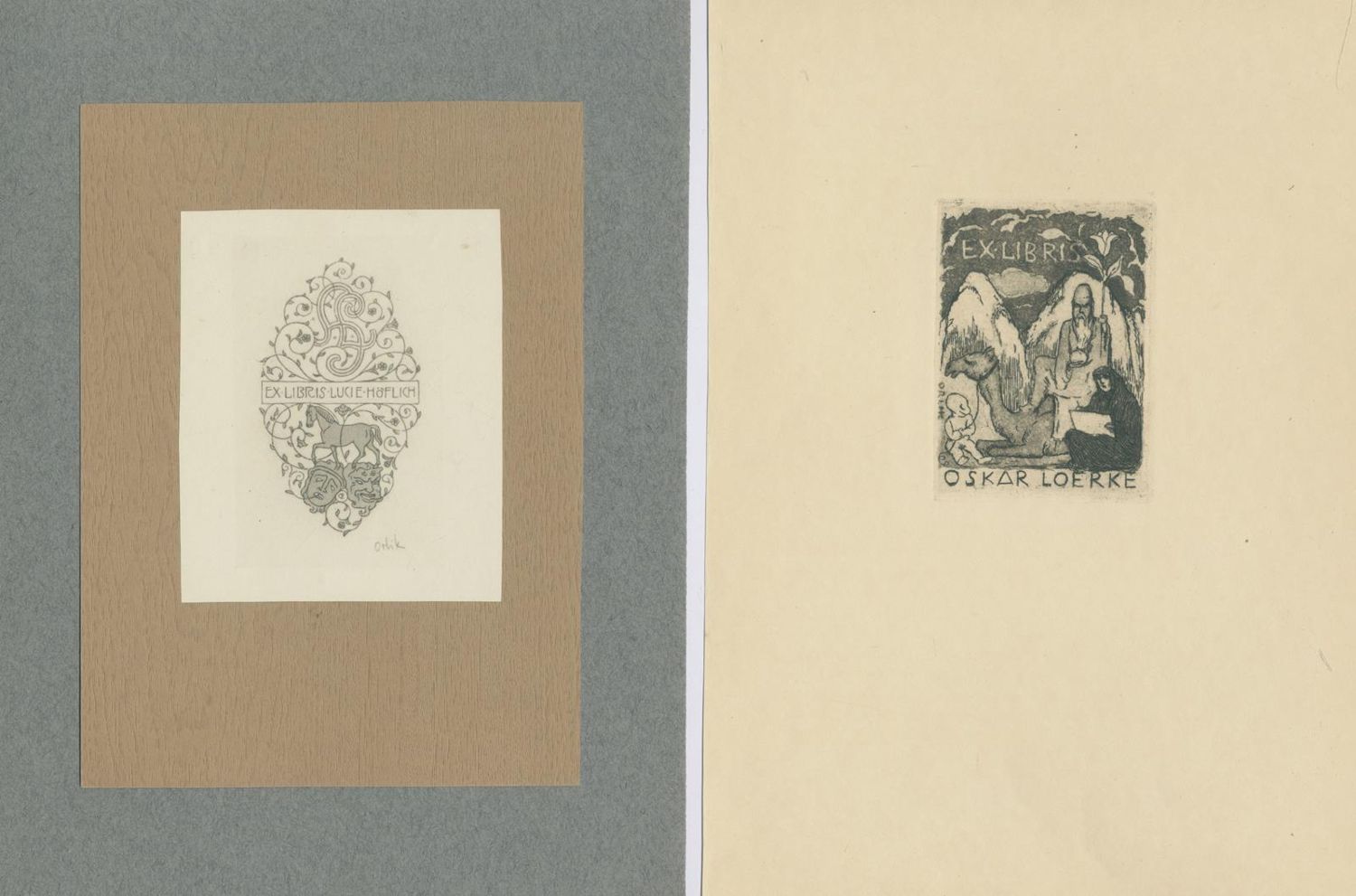 Große Abbildung Nr.2: 139-3260 Orlik, Emil: (Künstlergraphik, Exlibris)