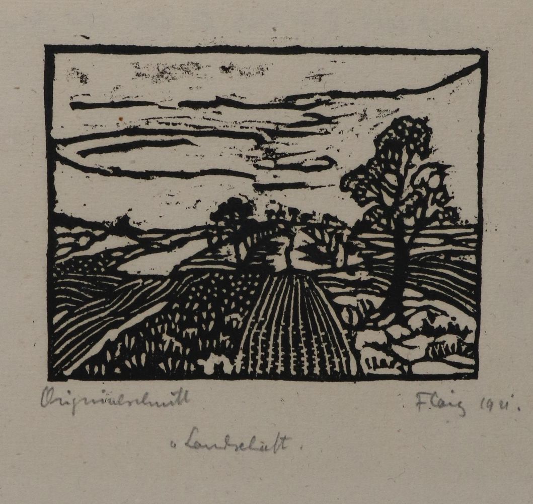 Große Abbildung Nr.5: 139-3268 Flaig, Waldemar: (Künstlergraphik)