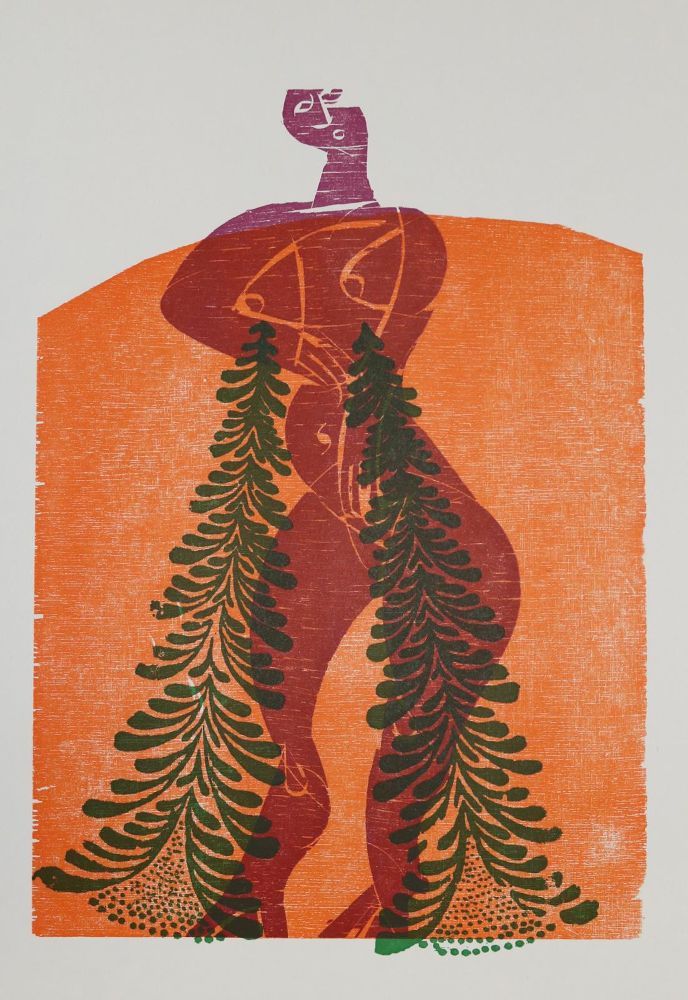 Große Abbildung Nr.3: 139-3300 Grieshaber, HAP,: (Künstlergraphik)