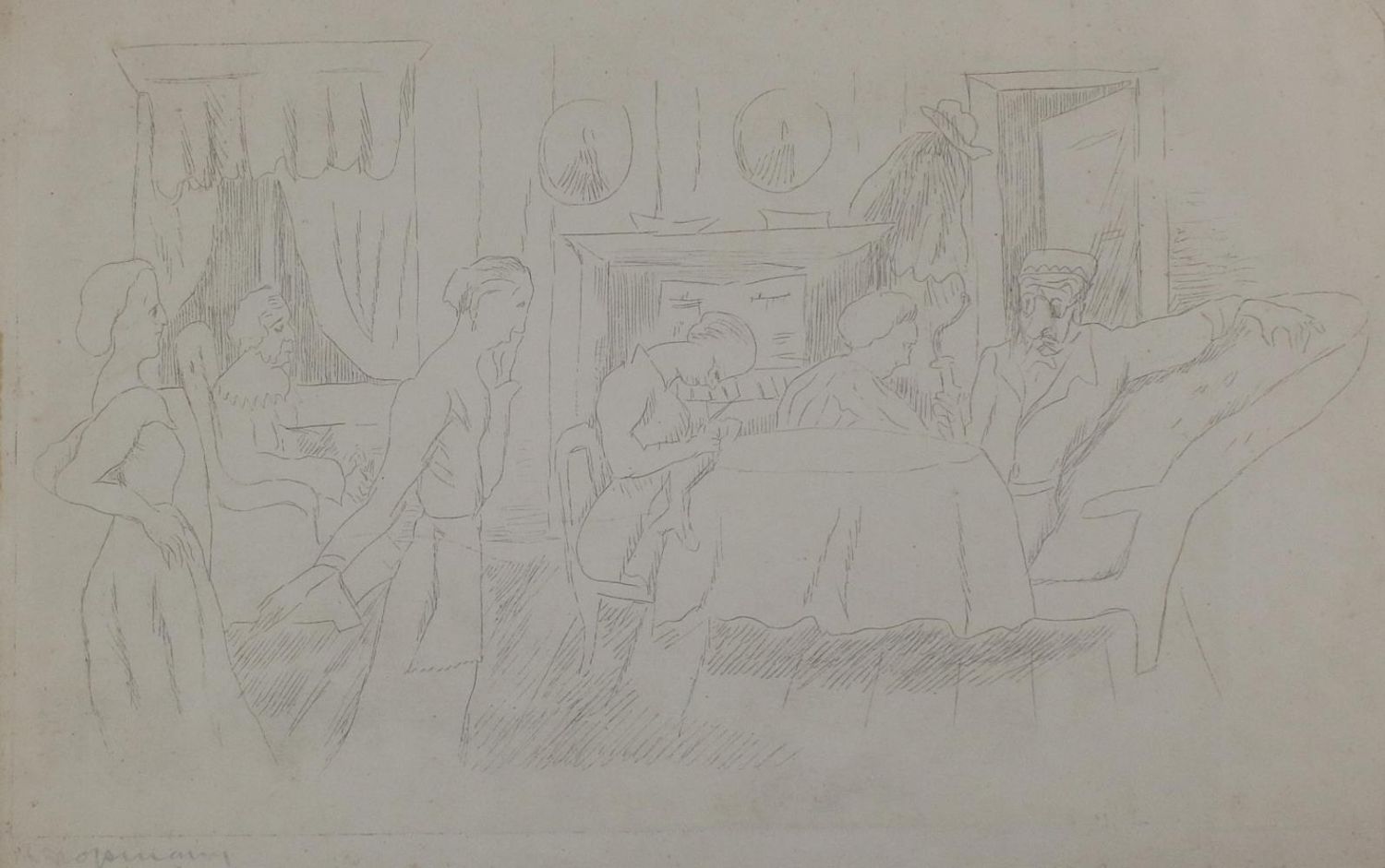 Große Abbildung Nr.1: 139-3302 Großmann, Rudolf: (Künstlergraphik)