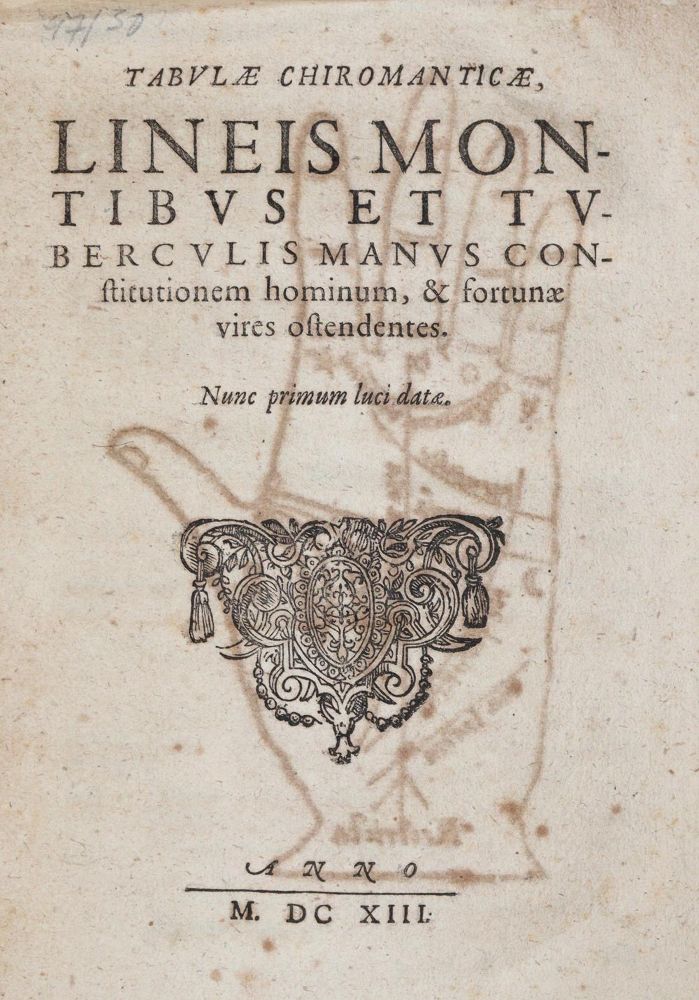 Große Abbildung Nr.1: 139-335 Chiromantie.: (Grenzwissenschaften und Okkultismus)