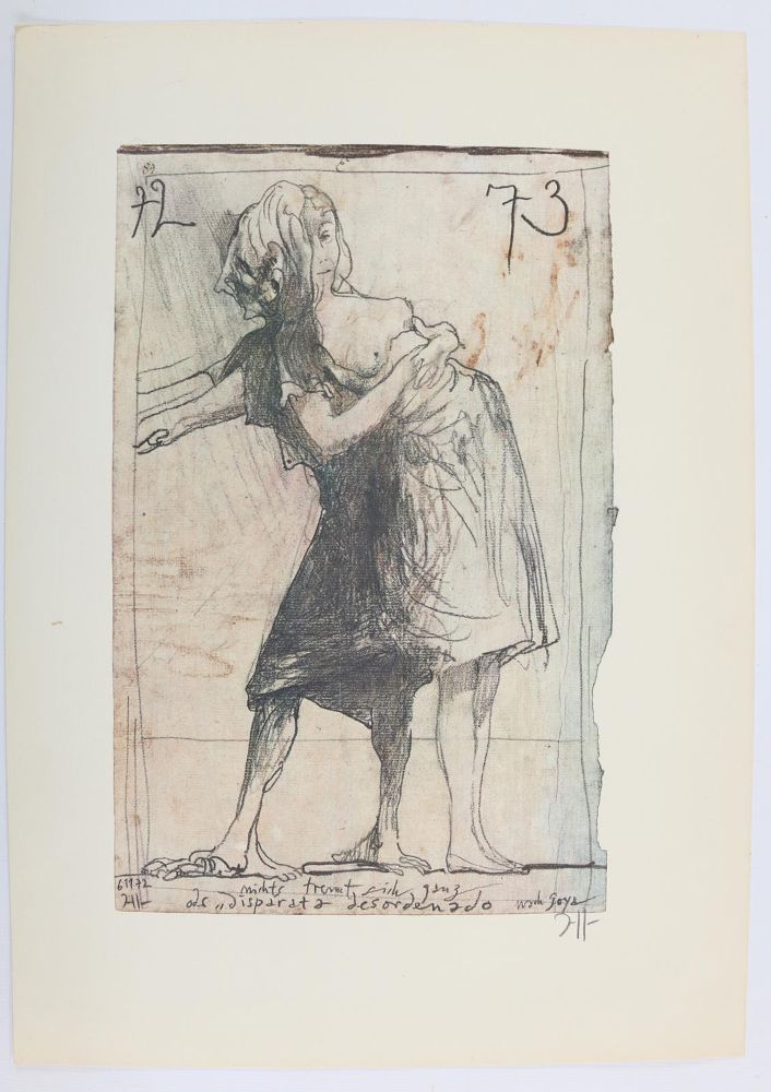Große Abbildung Nr.5: 139-3353 Janssen, Horst: (Künstlergraphik)