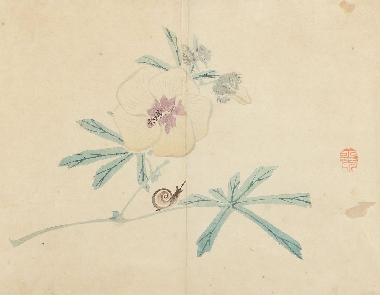 Große Abbildung Nr.1: 139-3364 Gyokusen, Moshizuki IV: (Künstlergraphik, Japan)