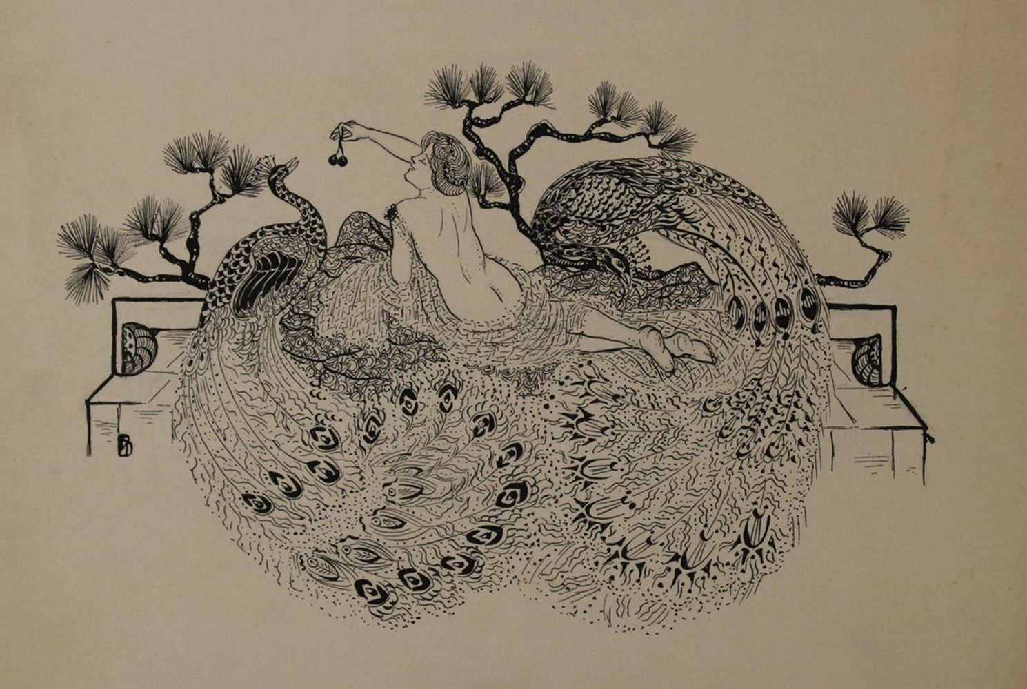 Große Abbildung Nr.1: 139-3388 Bürck, Paul: (Künstlergraphik, Jugendstil)