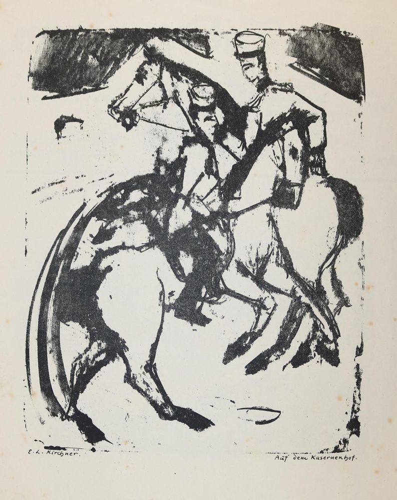 Große Abbildung Nr.1: 139-3400 Kirchner, Ernst Ludwig: (Künstlergraphik)