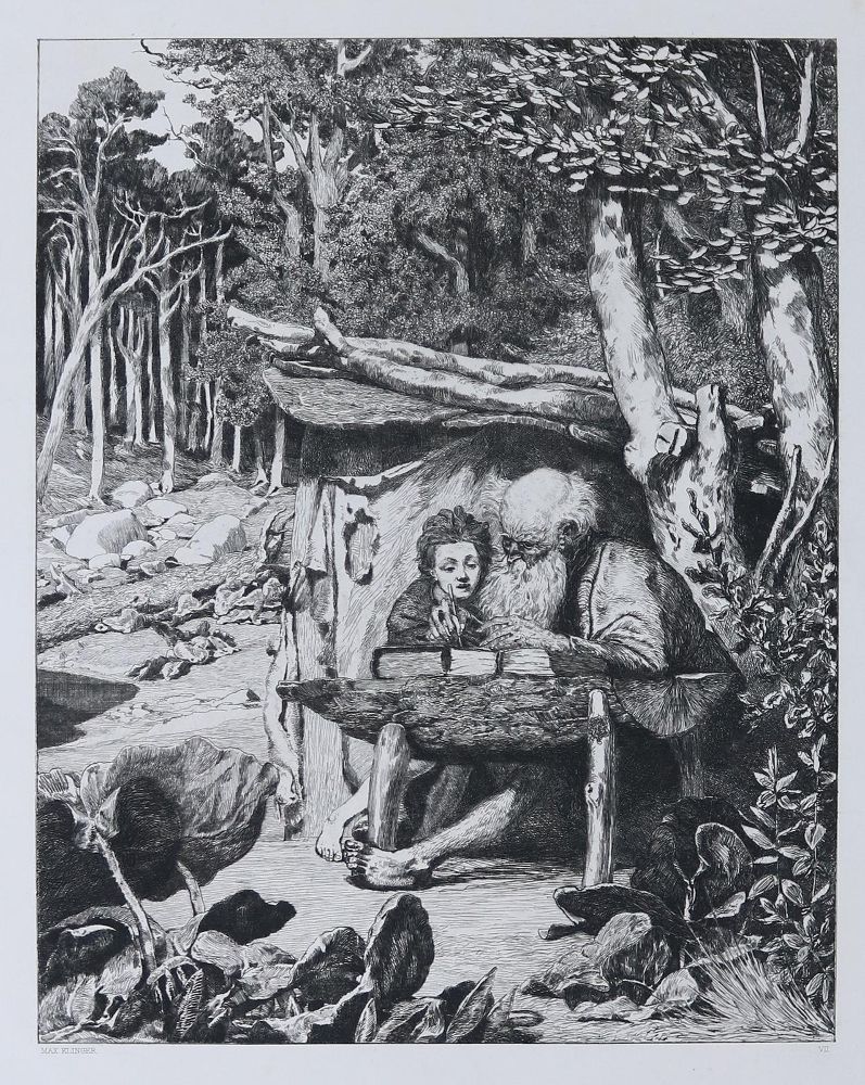 Große Abbildung Nr.1: 139-3406 Klinger, Max: (Künstlergraphik)