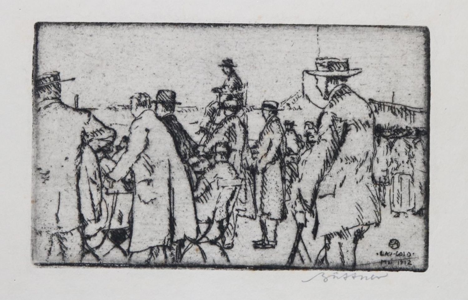 Große Abbildung Nr.4: 139-3419 Konvolut.: (Künstlergraphik)