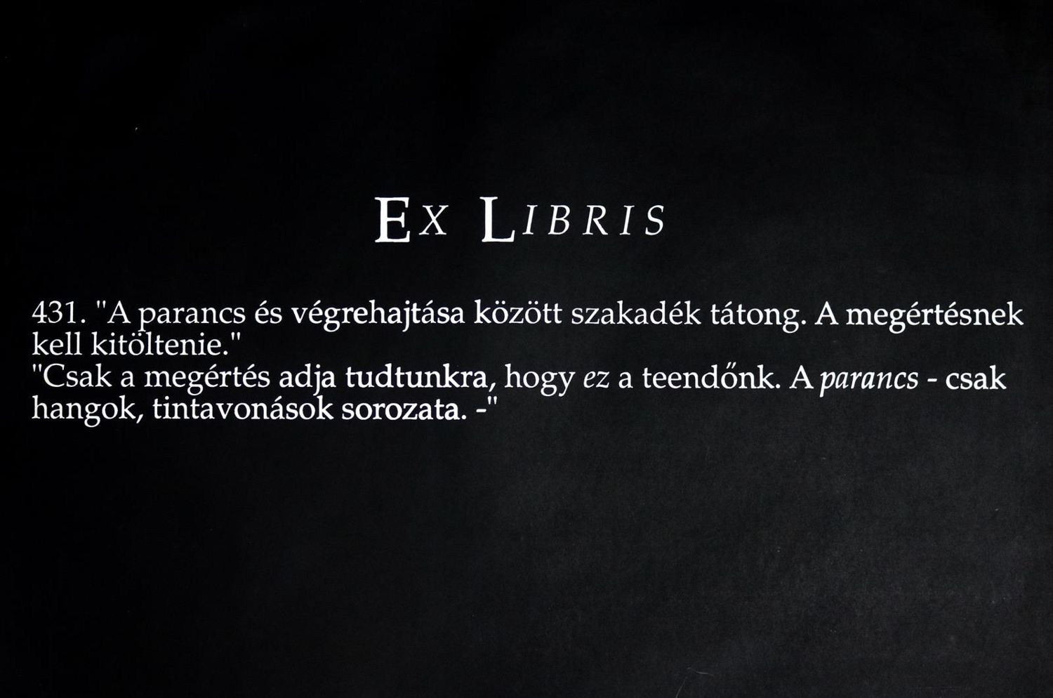 Große Abbildung Nr.1: 139-3445 Kosuth, Joseph: (Künstlergraphik)