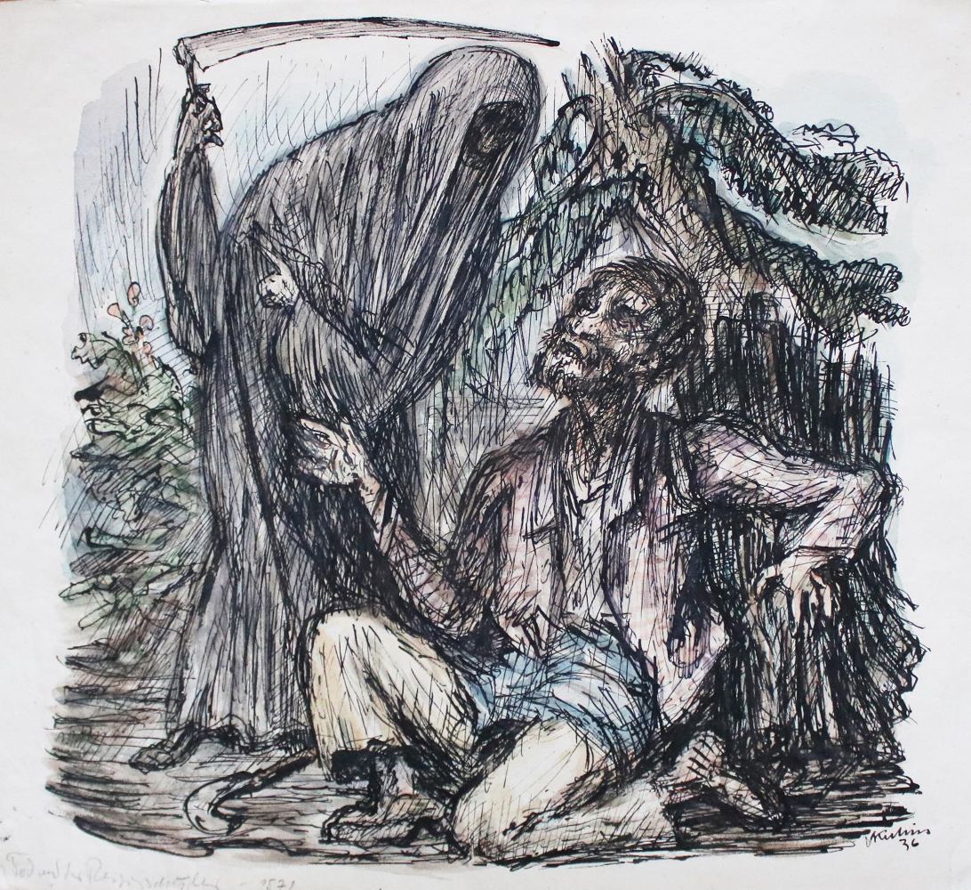 Große Abbildung Nr.1: 139-3449 Kubin, Alfred: (Künstlergraphik)