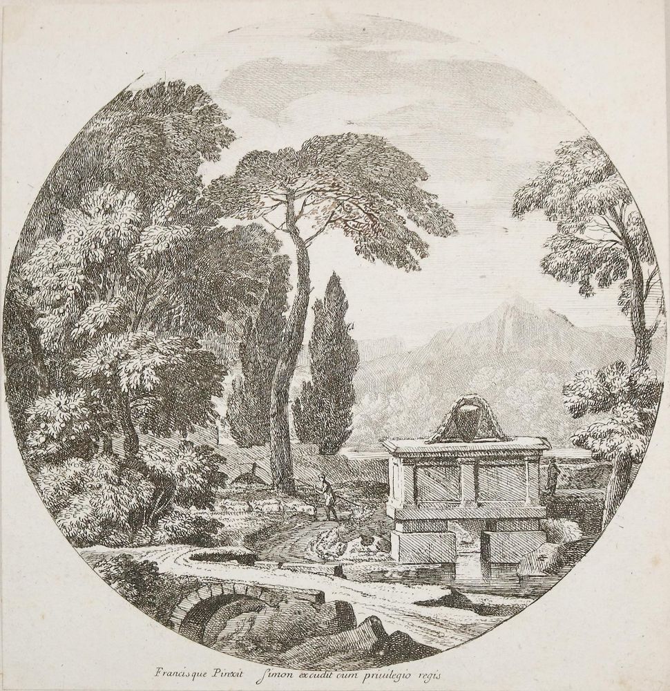 Große Abbildung Nr.2: 139-3460 Konvolut: (Künstlergraphik, Landschaften)