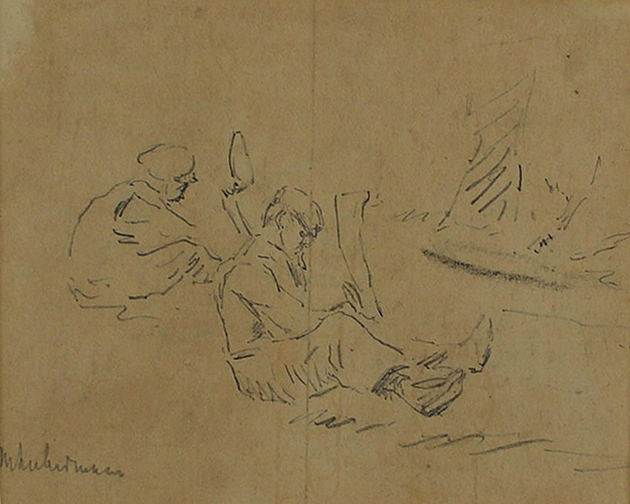 Große Abbildung Nr.1: 139-3476 Liebermann, Max: (Künstlergraphik)