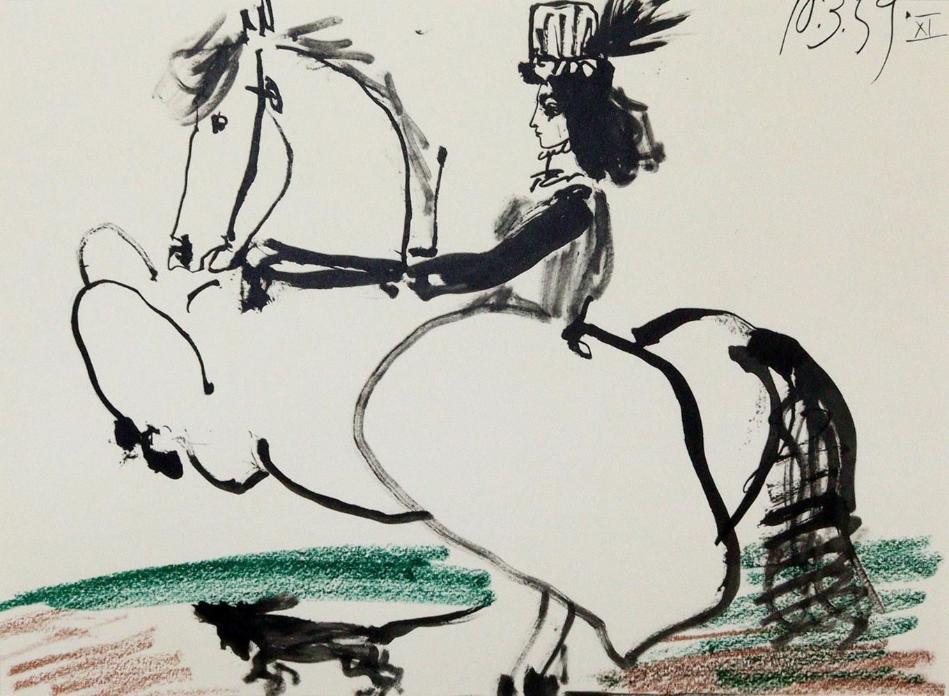 Große Abbildung Nr.3: 139-3536 Picasso, Pablo: (Künstlergraphik)